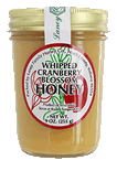 Cranberry Whipped Honey 9 oz. Jar