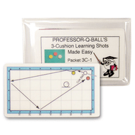 "3-Cushion Learning Shots Made Easy" Cards