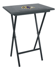 Ravens TV Trays w/ Stand