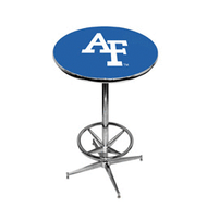 Air Force Pub Table with Foot Ring Base