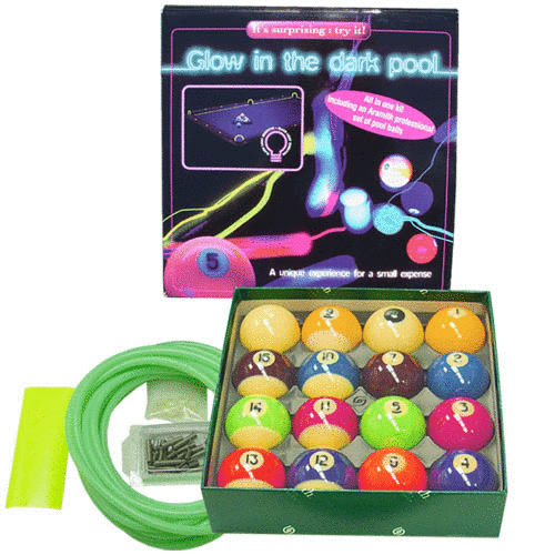 black light billiard balls