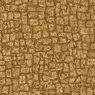 ArtScape 7' Gold Mosaic Pool Table Cloth