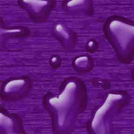 ArtScape 7' Purple Liquid Pool Table Cloth