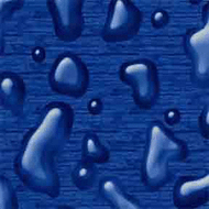 ArtScape 8' OS Blue Liquid Pool Table Cloth