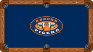 Auburn Tigers Billiard Table Felt - Recreational 3