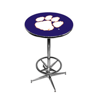 Clemson Pub Table with Foot Ring Base