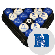 Duke Blue Devils Billiard Ball Set - SCHOOL COLORS