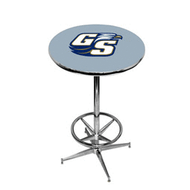 Georgia Southern Pub Table with Foot Ring Base 1
