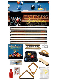 Sterling Gold Series Accessory Package, Oak