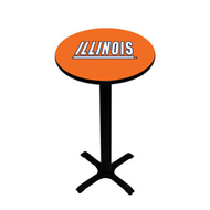 Illinois Pedestal Pub Table 1
