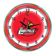 Louisville Neon Wall Clock - 18"