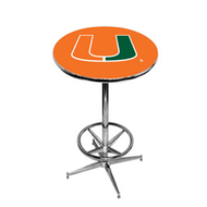 Miami Pub Table with Foot Ring Base 1
