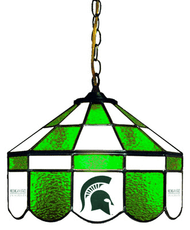Michigan State 14" Executive Swag Hanging Lamp