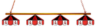 North Carolina State 4-Light Game Table Light
