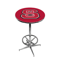 North Carolina State Pub Table with Foot Ring Base