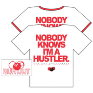 "Not A Hustler" Ringer T-Shirt