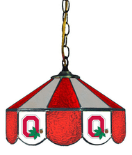 Ohio State 14" Swag Hanging Lamp