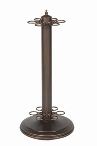 Pool Cue Holder in Oil Rubbed Bronze Finish