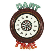 Pub Sign - Dart Time Clock