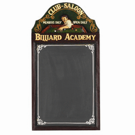 Pub Sign- Billiard Academy Chalkboard
