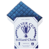 Silver Cup Chalk, Blue, 144-Piece Box