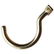 Small Brass Table Hook, Side Mounting