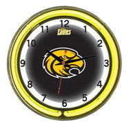 Southern Mississippi Neon Wall Clock - 18"