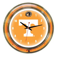 Tennessee Neon Wall Clock - 14"