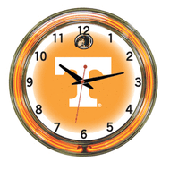 Tennessee Neon Wall Clock - 18"