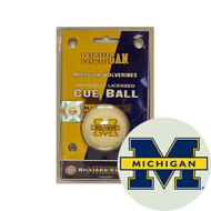 Michigan Wolverines Cue Ball