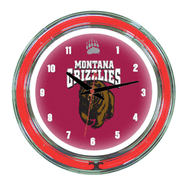 Montana Neon Wall Clock - 14"