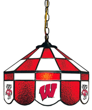 Wisconsin 14" Executive Swag Hanging Lamp