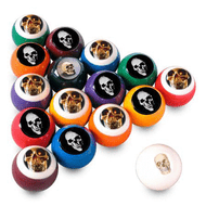 Vigma Evil Skulls Billiard Ball Set