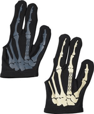 Voodoo Skeleton Pool and Billiards Glove