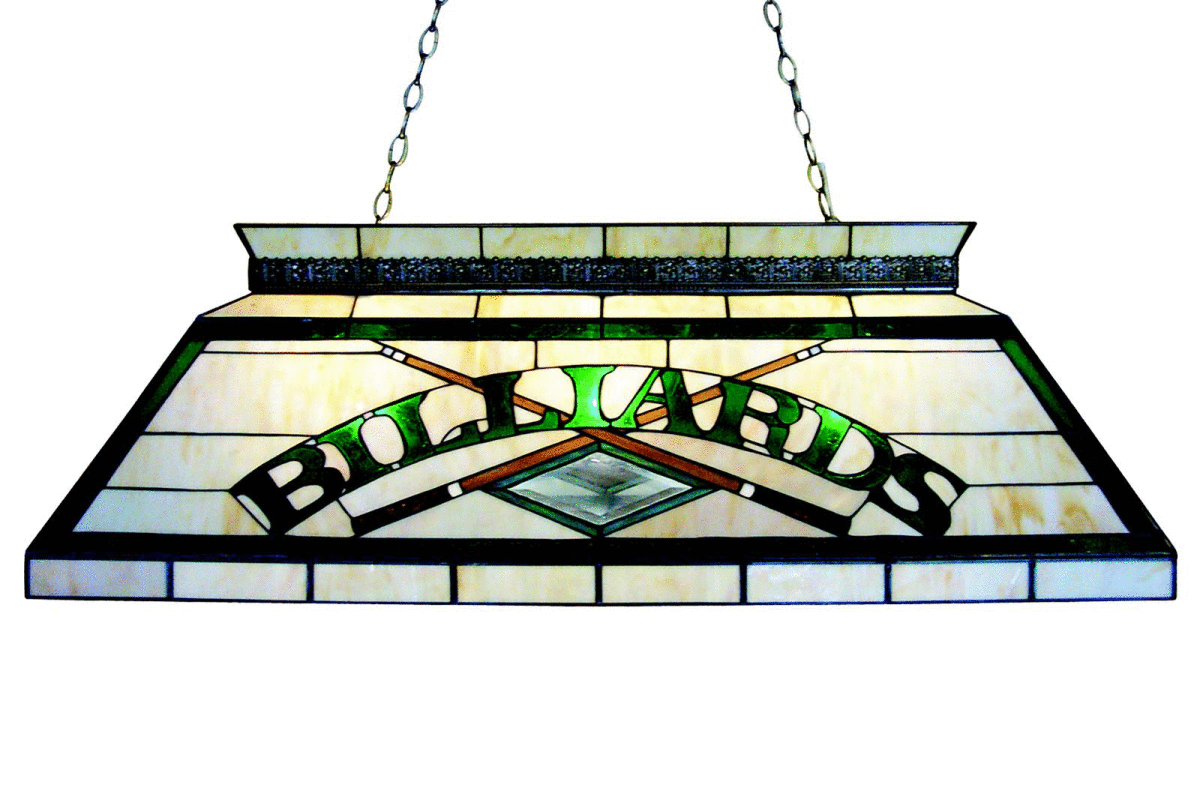 tiffany billiard light