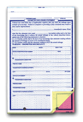 Odometer Disclosure Statements ODOM 103N
