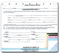 Trade In Vehicle Combination Forms