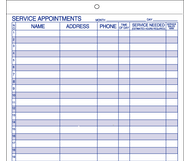Auto Service Appointment Schedule Form