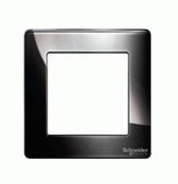 1G KNX Frame Ultimate Screwless - Black Nickel