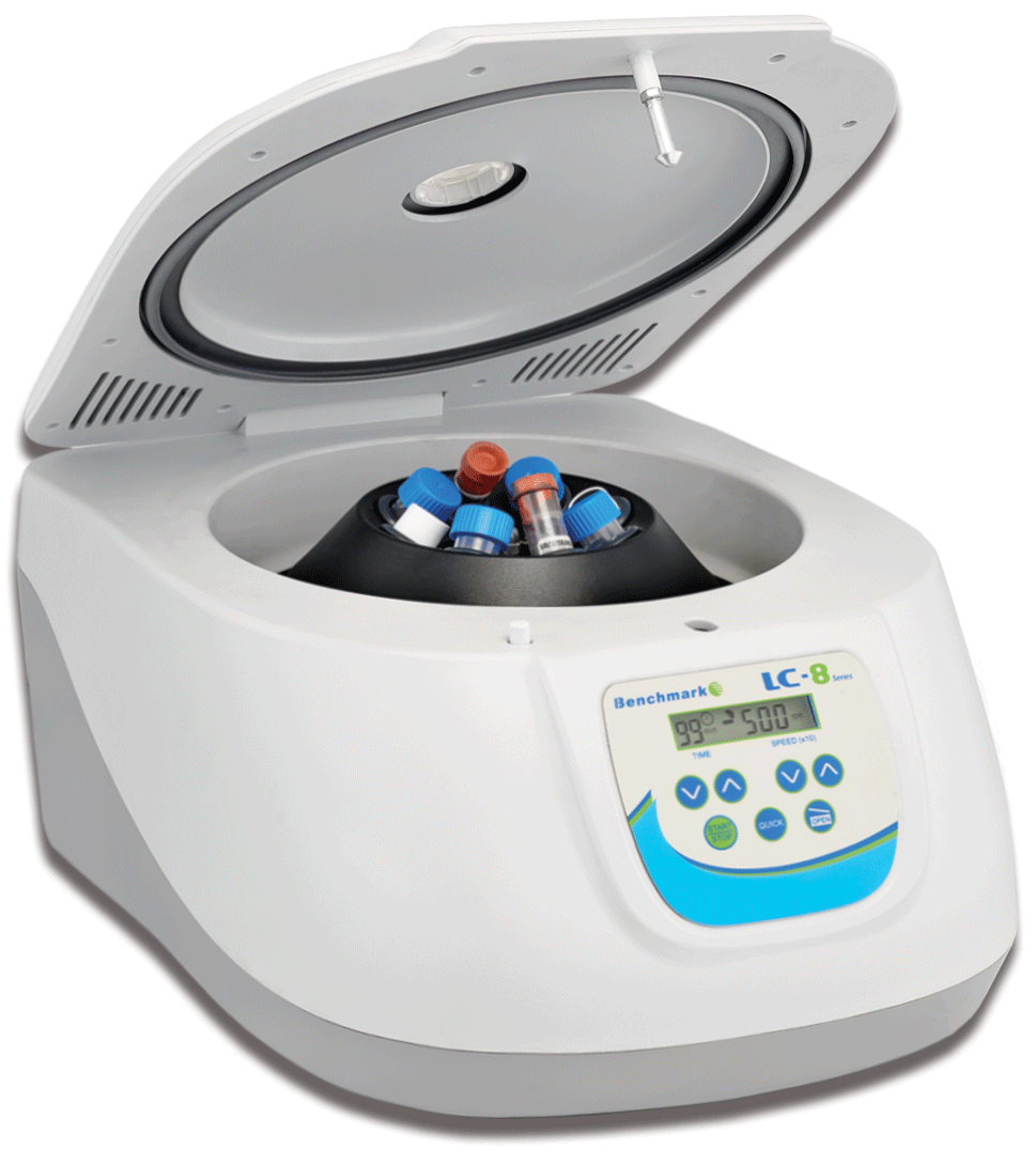 Benchmark Scientific C3200 LC8 Plus Laboratory Centrifuge w/ 8 x 15ml rotor, Max 5000 rpm, 120