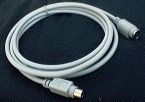 Apple Mac Macintosh Keyboard Extension Cable 4 pin MF ADB NEW 