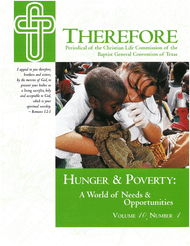 Hunger Offering THEREFORE: El hambre y Pobreza–Un mundo de Necesidades y Oportunidad