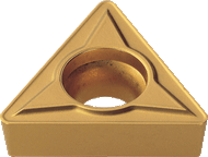 APT TCMT21.51TC - TCMT21.51 C6 Carbide Inserts - TiN Coated 10 Ea 