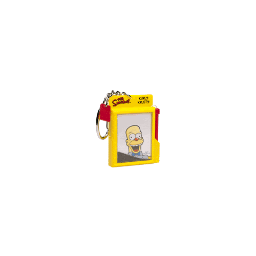 Krusty the Clown Wooly Willy The Simpsons Key Chain by Basic Fun