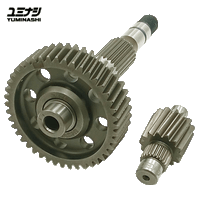  YUMINASHI 14/44T FINAL DRIVE GEAR SET WITH SHAFT  (23430-K1Z-1444) 
