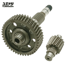  YUMINASHI 14/44T FINAL DRIVE GEAR SET WITH SHAFT  (23430-K1Z-1444) 